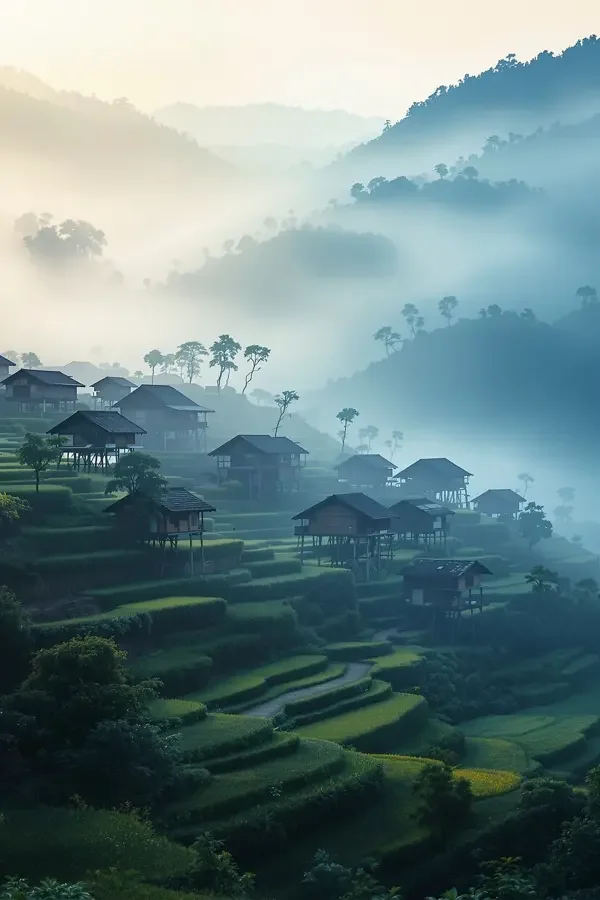 山腰村